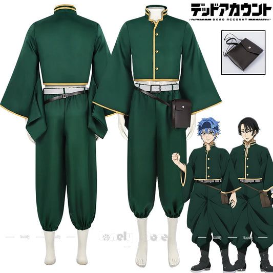 Dead Account Souji Enishiro Cosplay Outfit